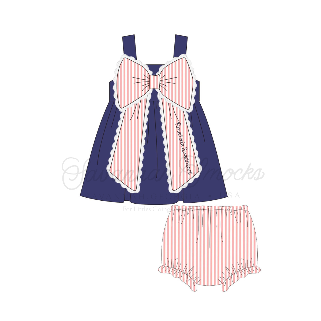 RTS America's Sweetheart Diaper Set