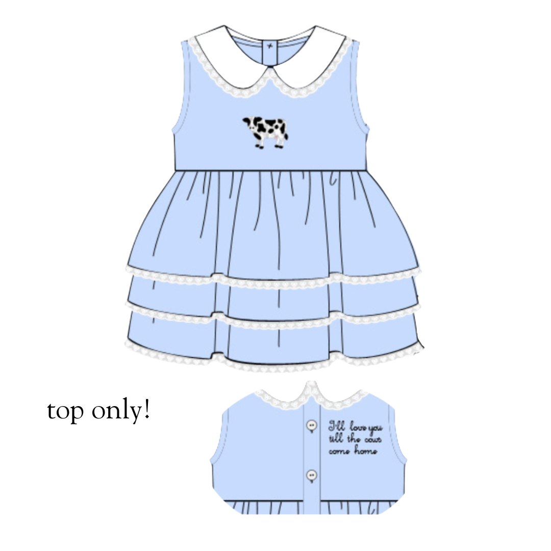 RTS Till the Cows Come Home Girls TOP ONLY