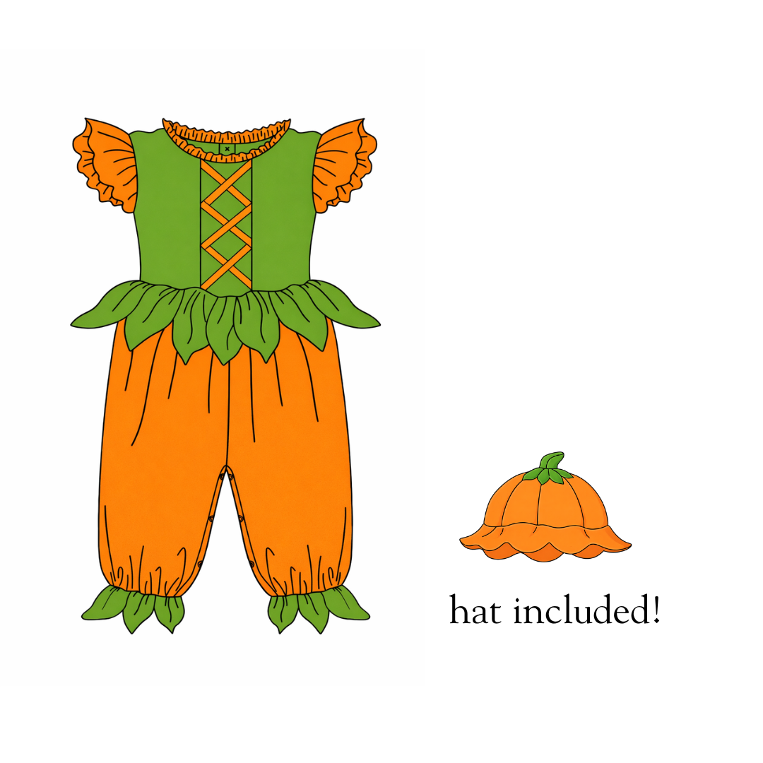 RTS Pumpkin Fairy Jumper HAT INCLUDED!