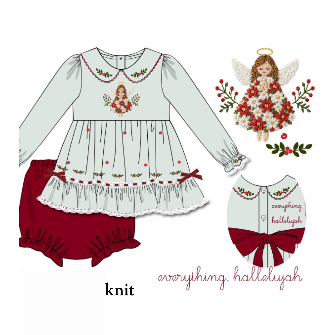 PO38: Version B: Everything Hallelujah Crochet Angel (October TAT)