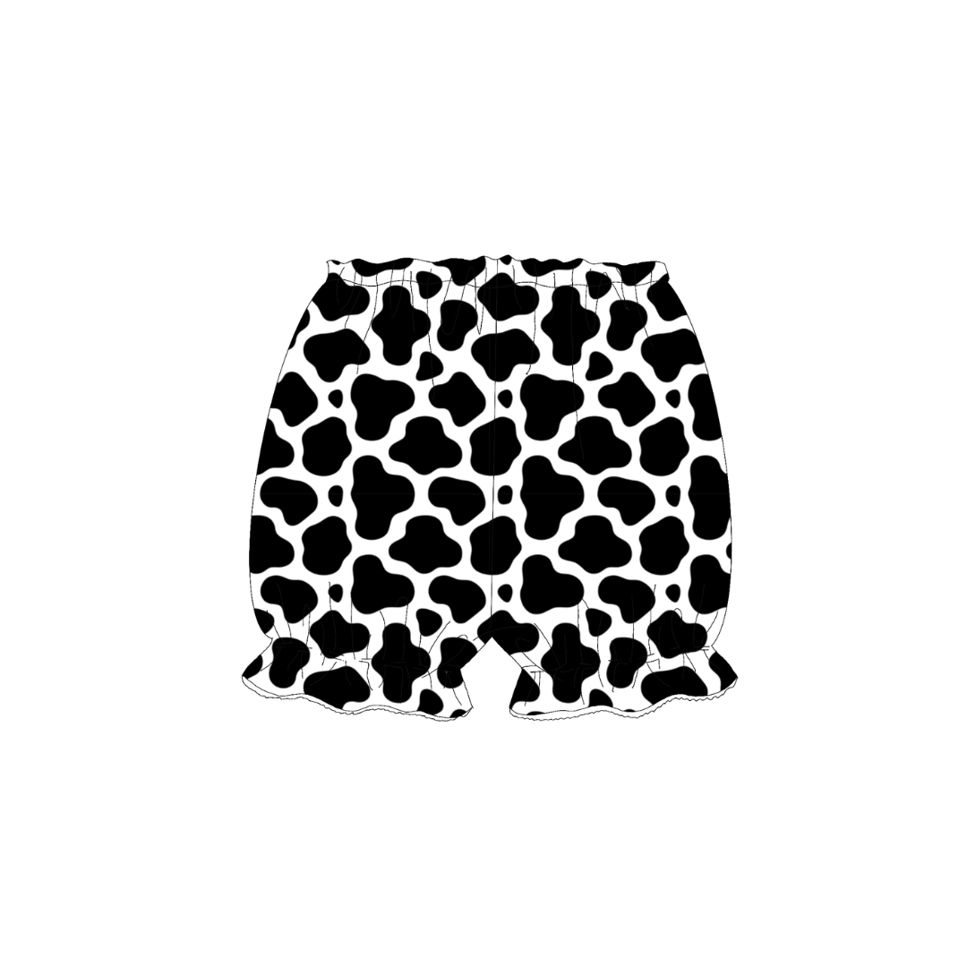 RTS BLOOMER ONLY Cow Print