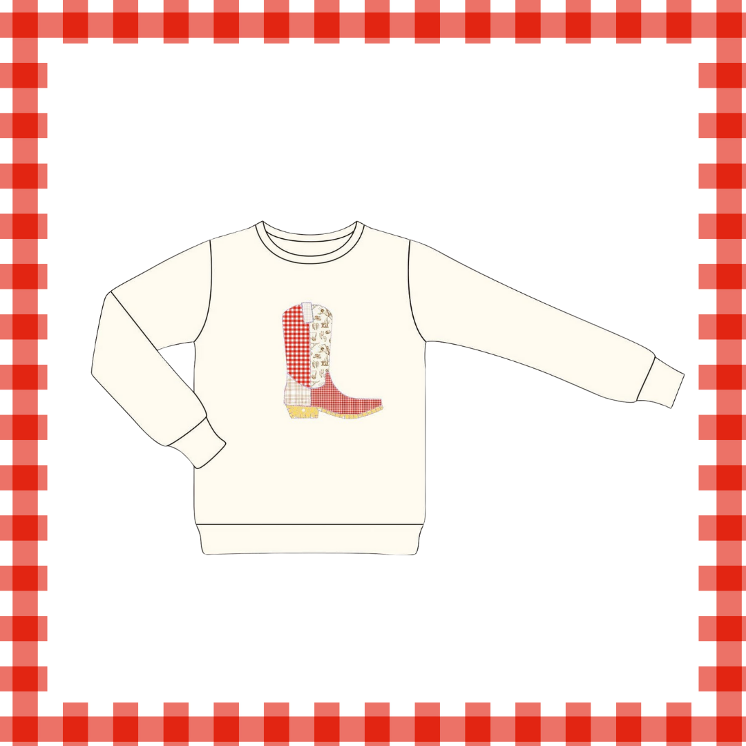 RTS Boys Patchwork Boot Pullover