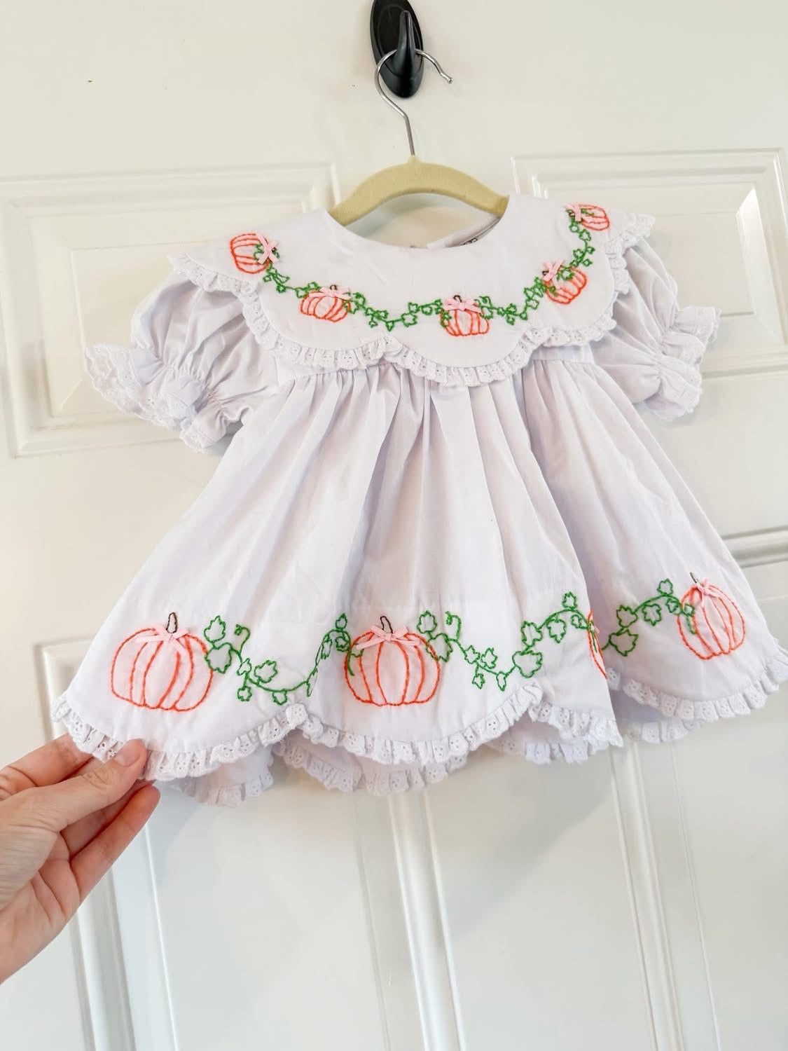 RTS SHORT SLEEVE Shadow Pumpkins Diaper Set