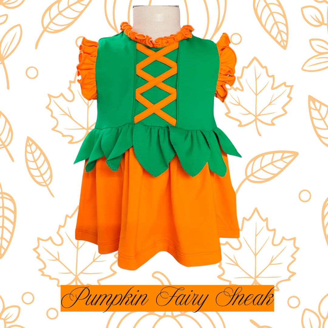 RTS Pumpkin Fairy Pant Set HAT INCLUDED!