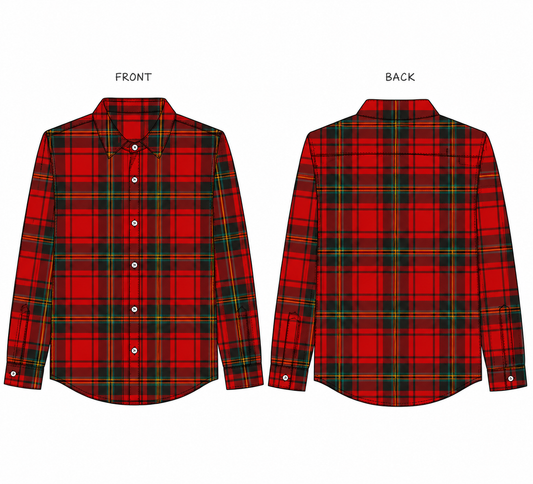 PO37: Boys Gingham Button Down (October TAT)