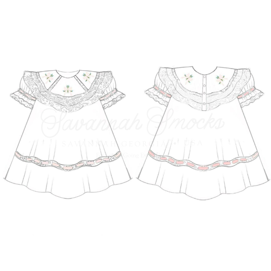 RTS White Heirloom Dress