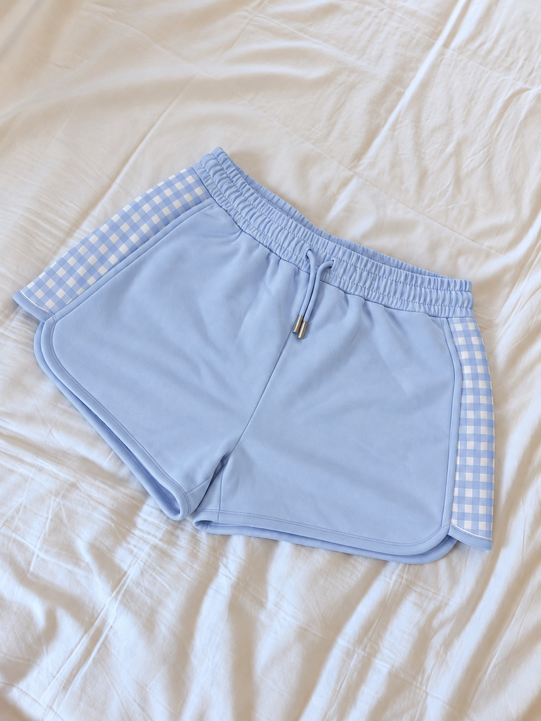 PO 42: Blue Gingham Matching Shorts (November TAT)