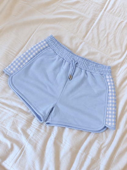 PO 42: Blue Gingham Matching Shorts (November TAT)