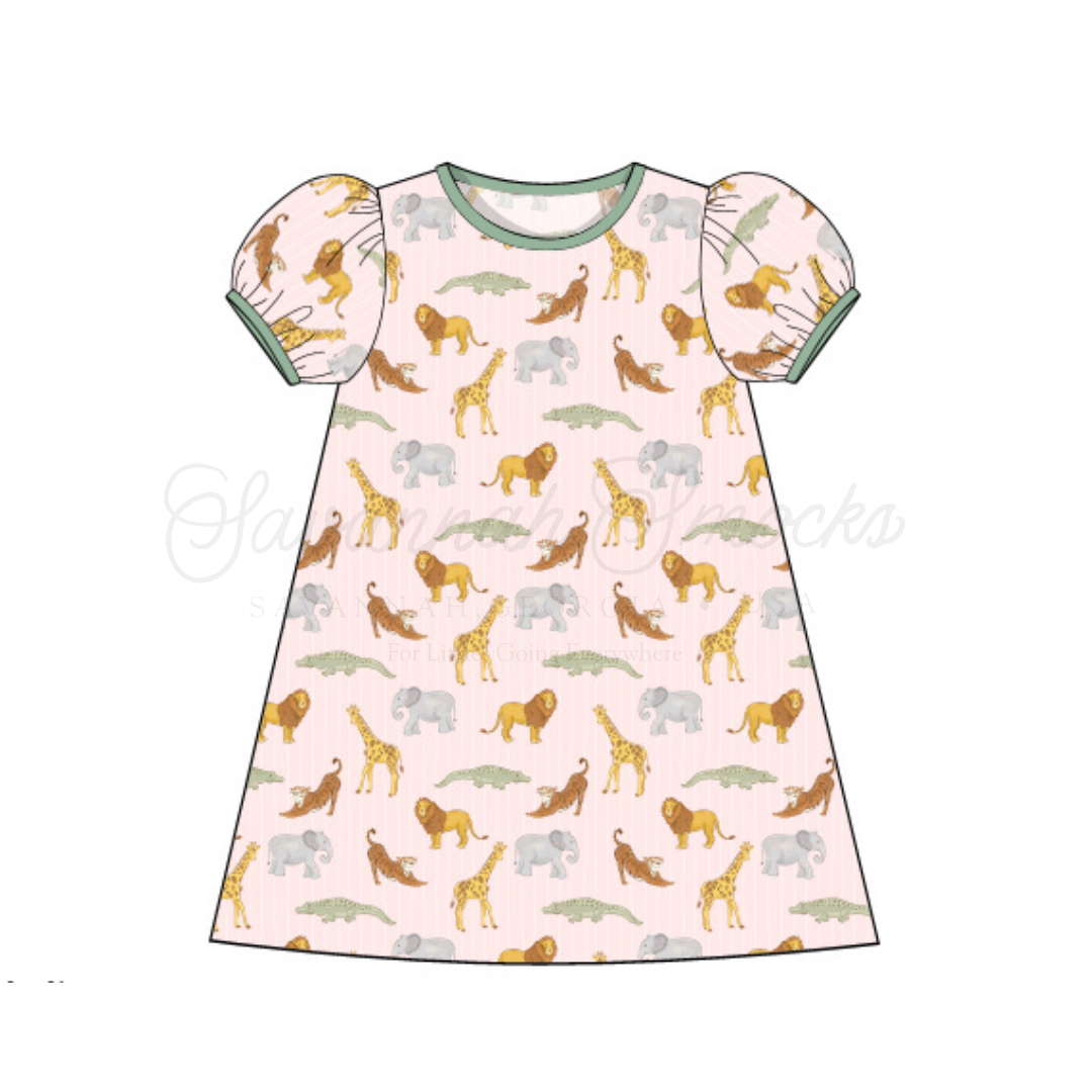 RTS Girls Zoo Play Dress
