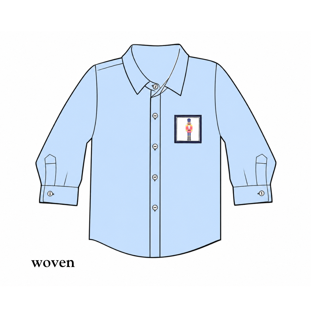 PO38: Version A: Nutcracker Button-up (October TAT)