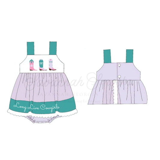 RTS Beaded Boot Skirted Bubble