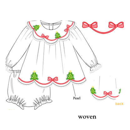 PO38: LS Shadow Tree Diaper Set (October TAT)