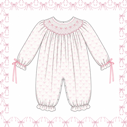 PO 41: Geometric Bows Jumper (November TAT)