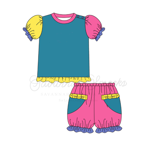 RTS BLANK Retro Bloomer Set