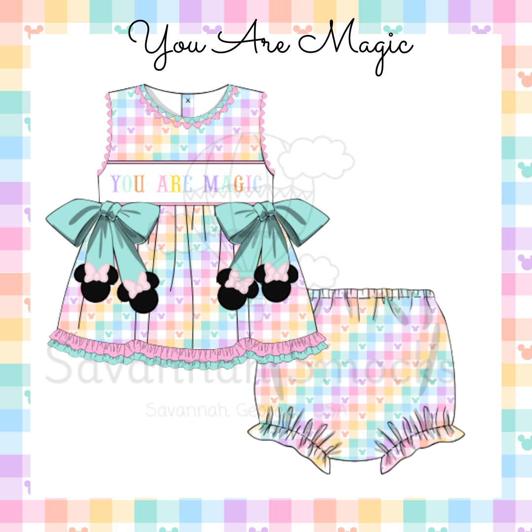 RTS: You Are Magic Diaper Cover Set