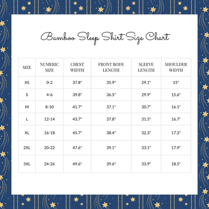RTS Reach for the Stars Mom Sleep Shirt