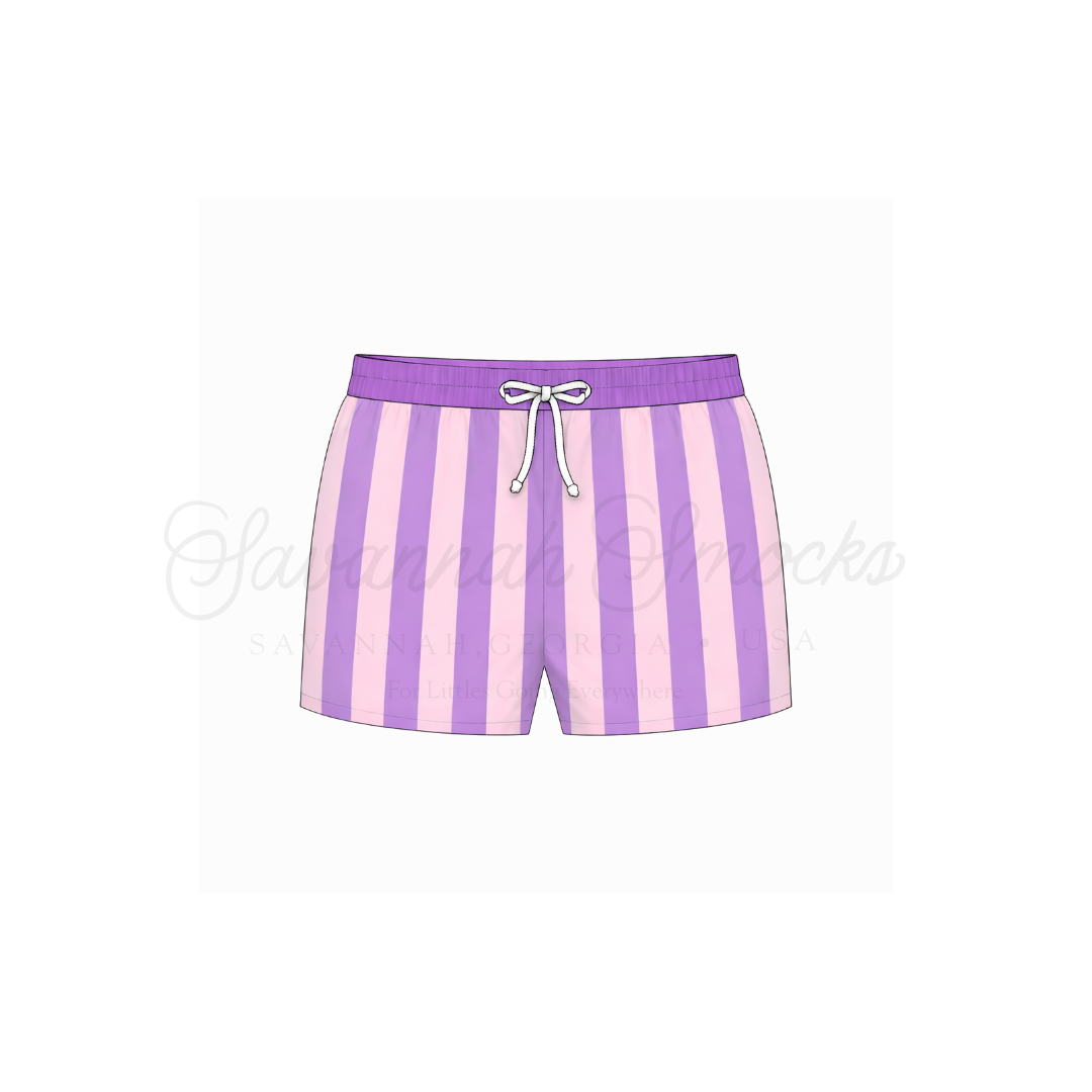 RTS Boys Striped Swim Shorties