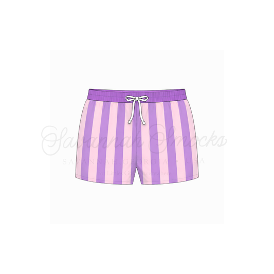 RTS Boys Striped Swim Shorties