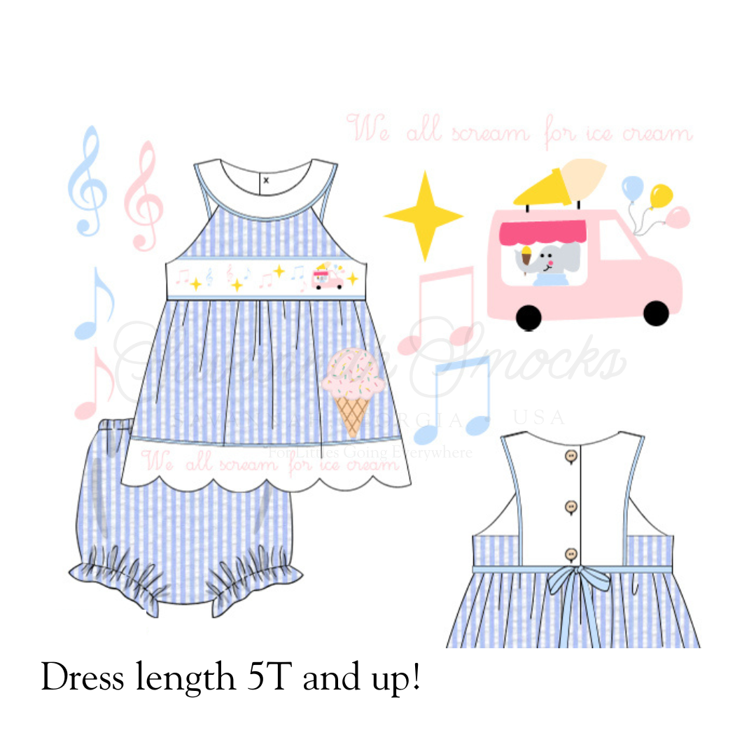 RTS Ice Cream Diaper Set