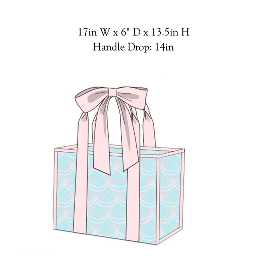 RTS Little Blue Smocks Tote Bag