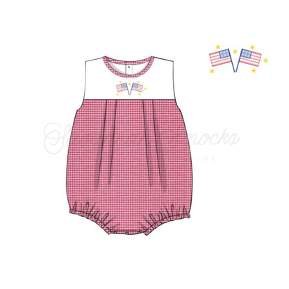 RTS Flag Shadow Embroidery Boys Bubble