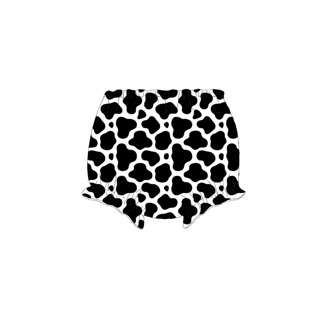 RTS DIAPER COVER ONLY Cow Print