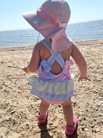 RTS Color Block Family Swim