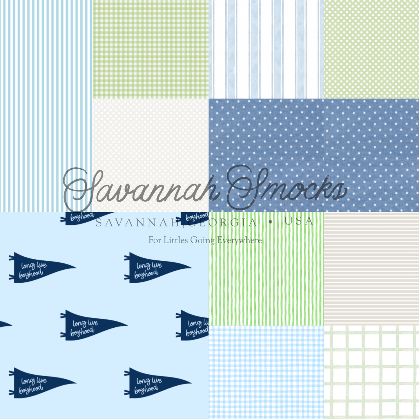 RTS Boyhood Patchwork Quilted Blanket