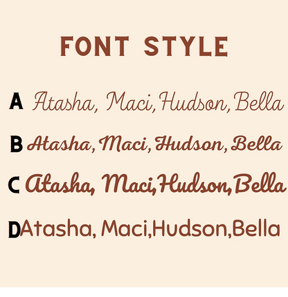 PO39: SINGLE LINE Hand Embroidered Name Sweaters (November TAT)