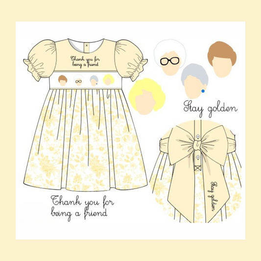 RTS Golden Girl Dress