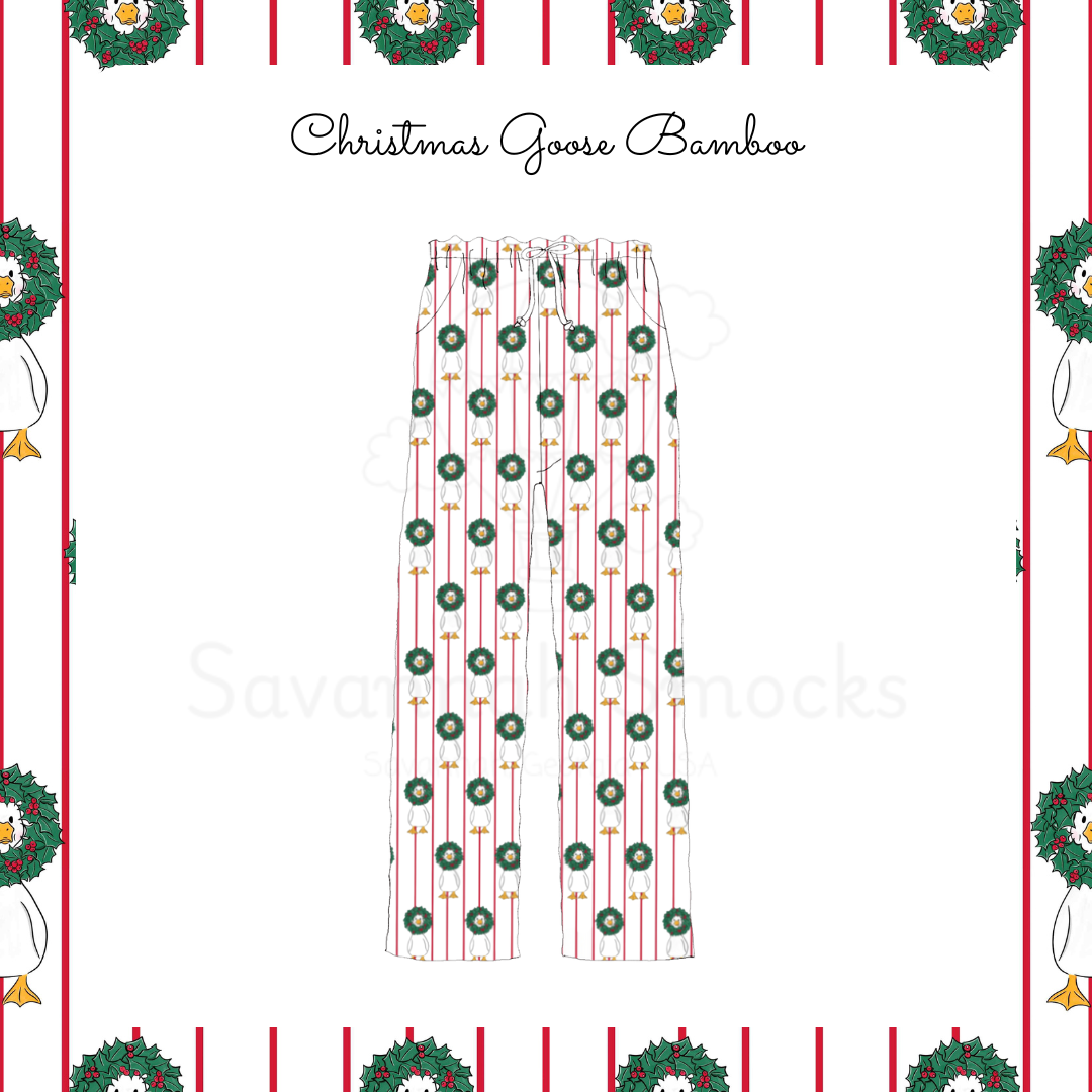 RTS Christmas Goose Dad Pant