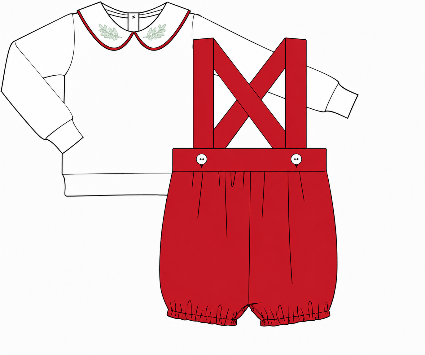 PO38: Boys Red Bubble Set (October TAT)