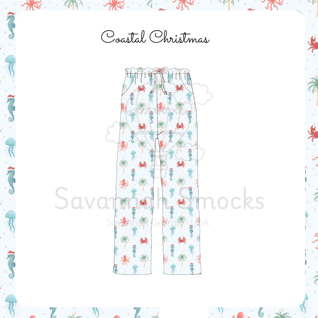 RTS Coastal Christmas Mens Pant