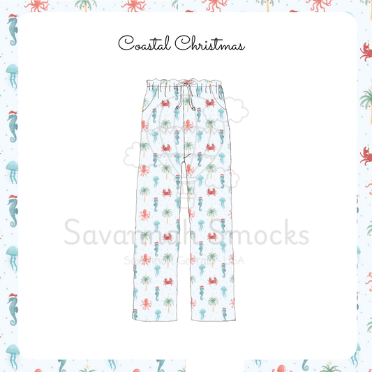 RTS Coastal Christmas Mens Pant