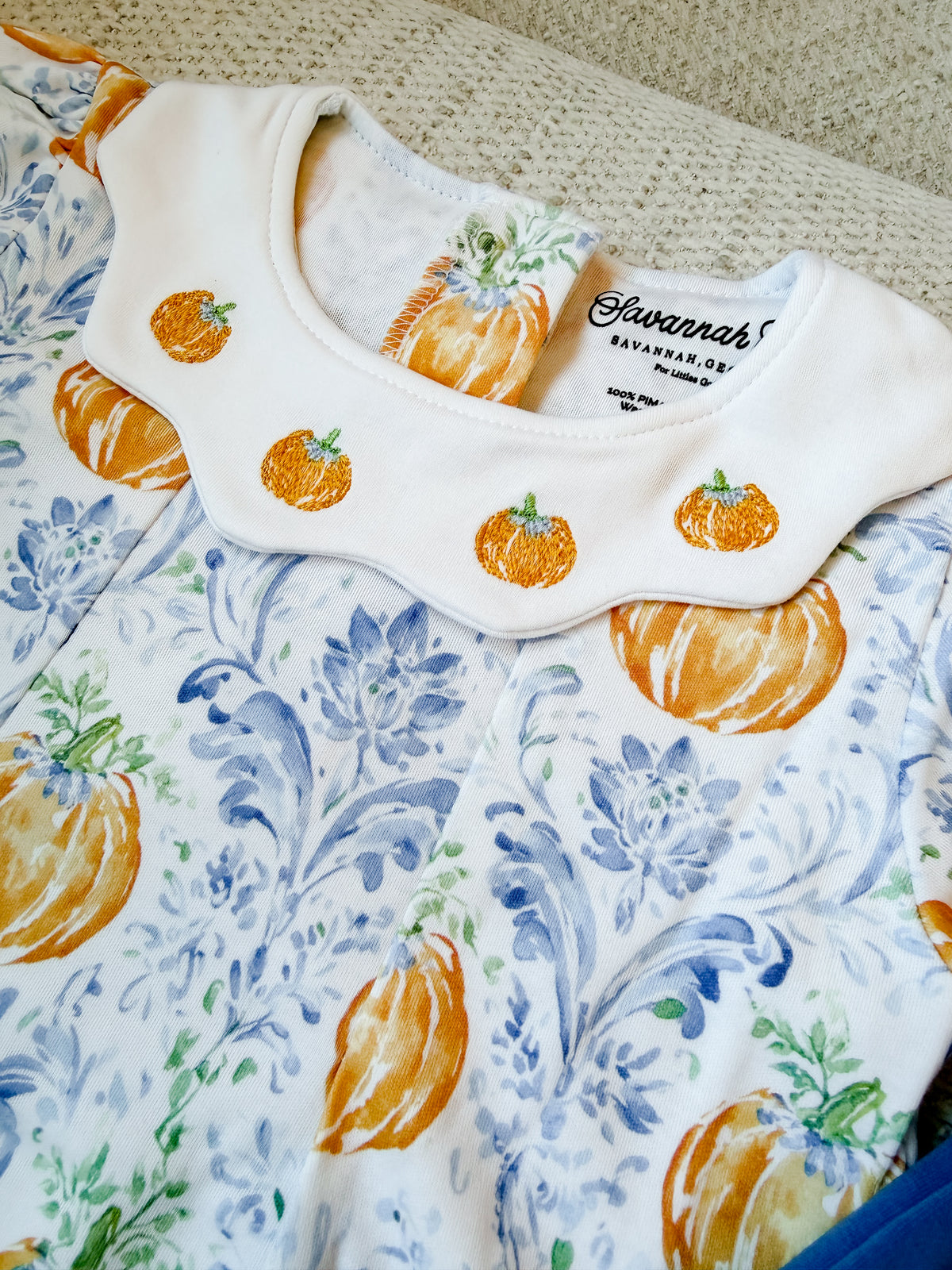 RTS Pumpkin Toile Pant Set