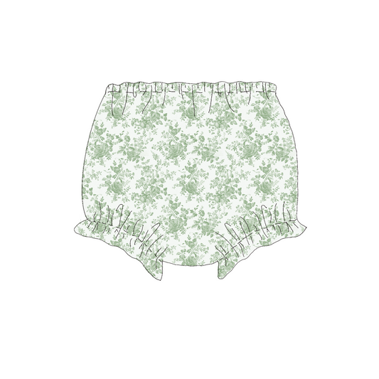 RTS DIAPER COVER ONLY Sage Toile