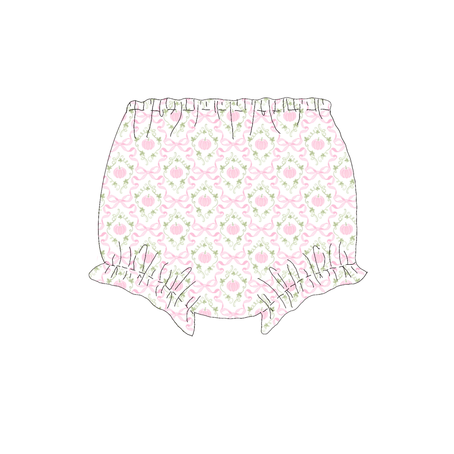 RTS DIAPER COVER ONLY Pumpkins
