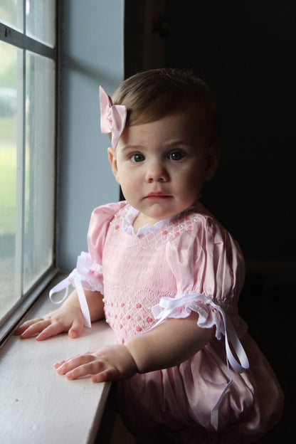 RTS Pink Satin Heirloom Bubble