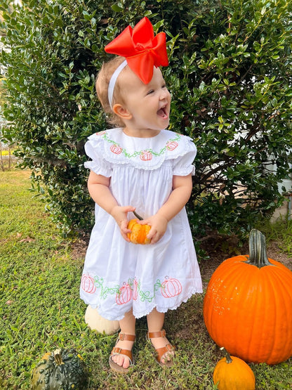 RTS SHORT SLEEVE Shadow Pumpkins Dress