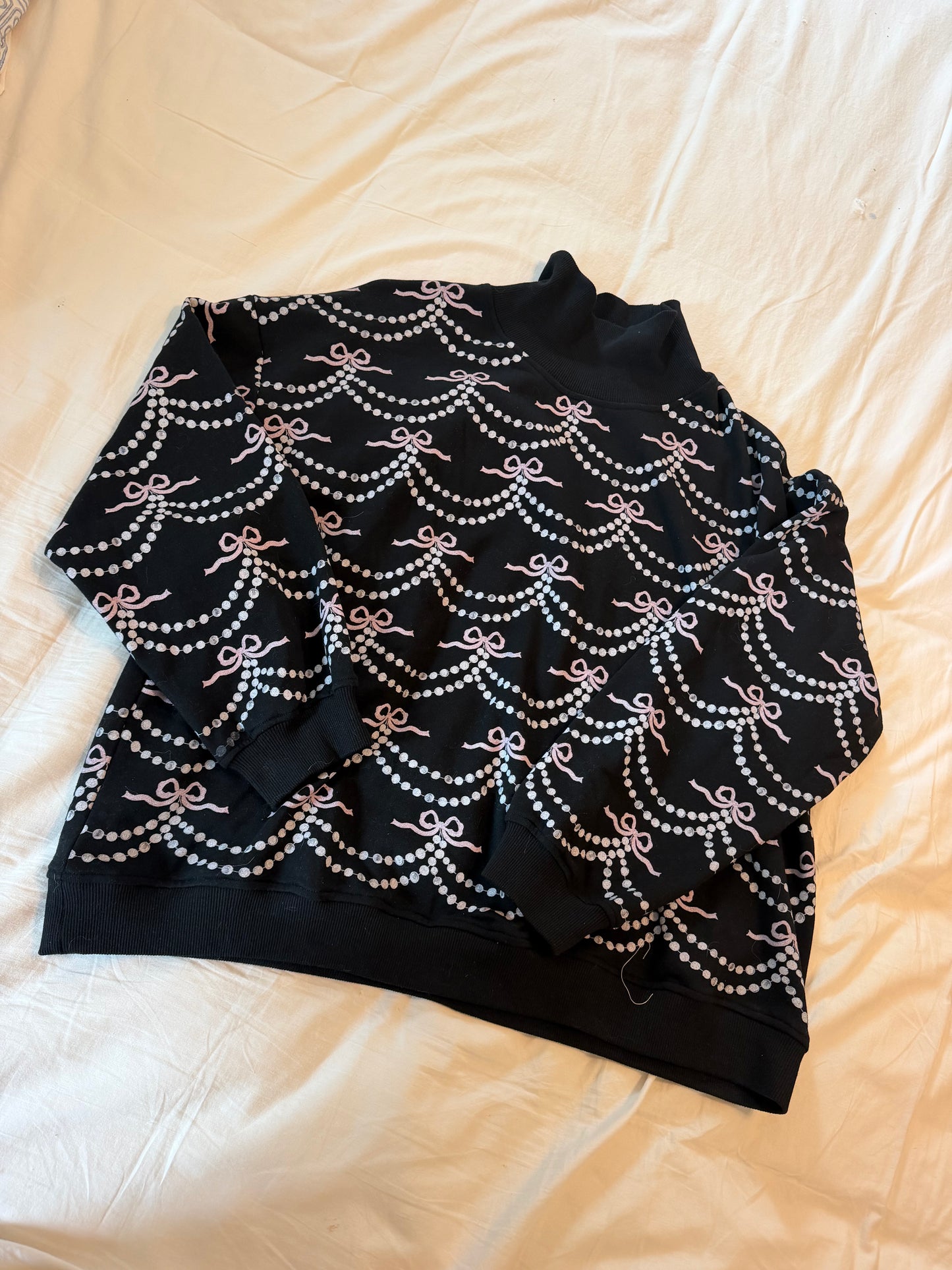 PO 42: Little Black Smocks Mock Neck (November TAT)