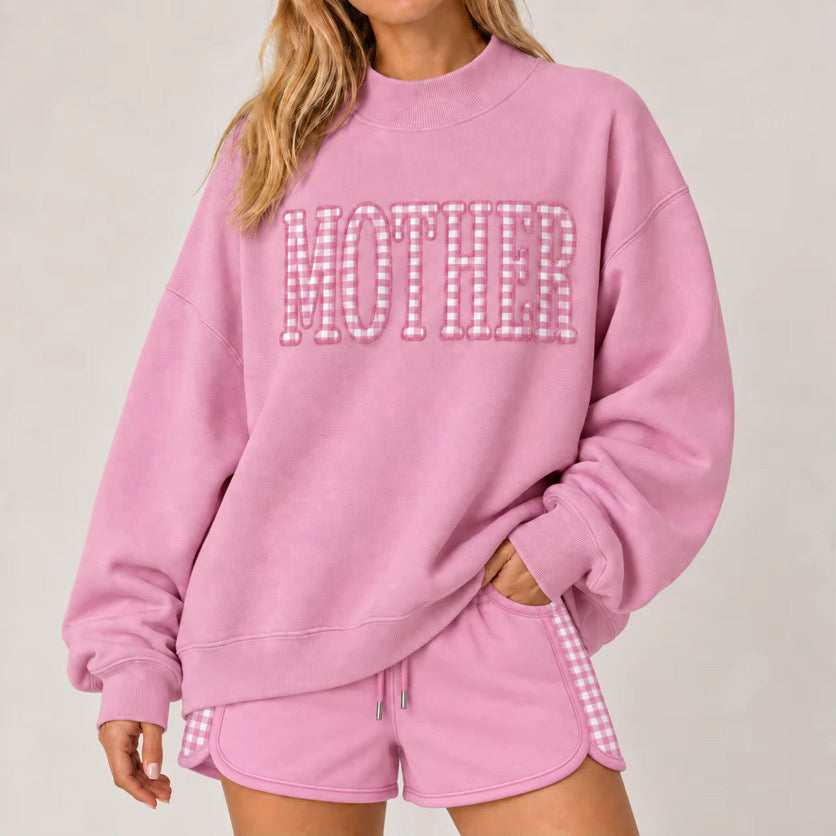 PO 42: PINK Mother Mock Neck (November TAT)