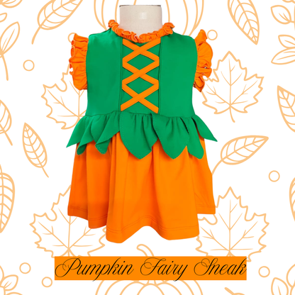 RTS Pumpkin Fairy Pant Set HAT INCLUDED!