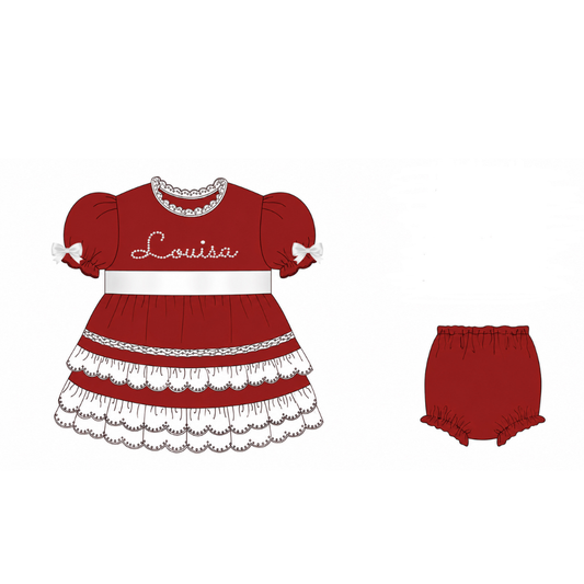 PO37: RED Velvet Pearl Names Set (October TAT)
